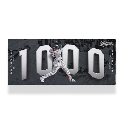 ネフタリ・ソト選手 NPB通算1000試合出場記念 フェイスタオル 詳細画像 1カラー 1