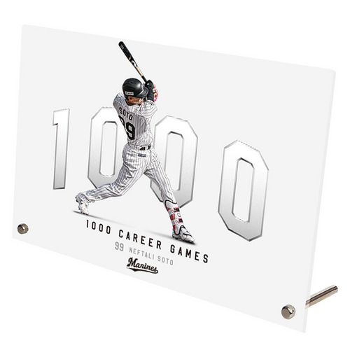 ネフタリ・ソト選手 NPB通算1000試合出場記念 アクリルパネル 詳細画像 1カラー 1