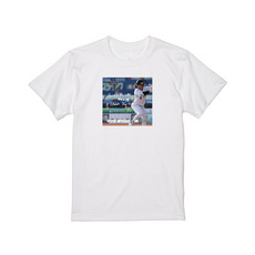 宮崎竜成選手 プロ入り初本塁打記念 Tシャツ(直筆メッセージ)