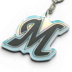 INITIAL LOGO オーロラキーホルダー 詳細画像