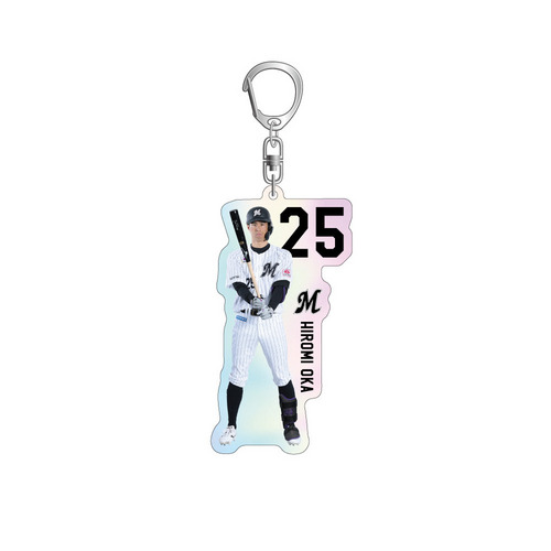 選手オーロラアクリルキーホルダー 詳細画像 #25岡 大海 1