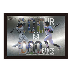 ネフタリ・ソト選手 NPB通算200本塁打＆1000試合出場記念 メタルポスター