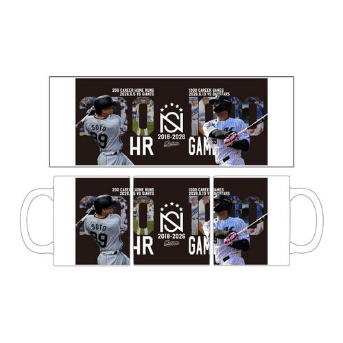 ネフタリ・ソト選手 NPB通算200本塁打＆1000試合出場記念 マグカップ 詳細画像 1カラー 1
