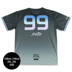 【100cm、130cm、2XL、3XLサイズ】全選手展開 2026ネーム＆ナンバーTシャツ(BSW)