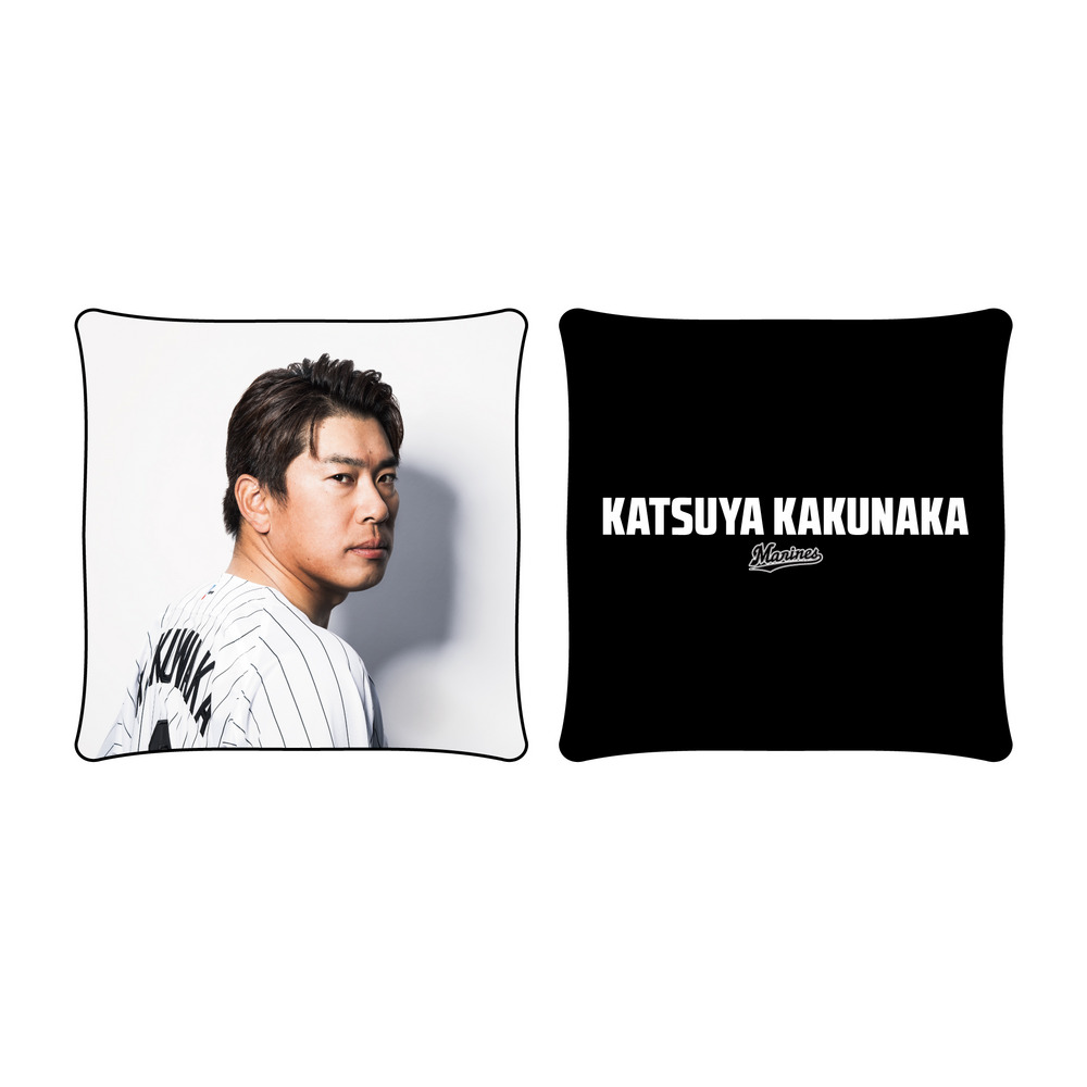 全選手展開 2026FANBOOK スクエアクッション/マリーンズオンライン