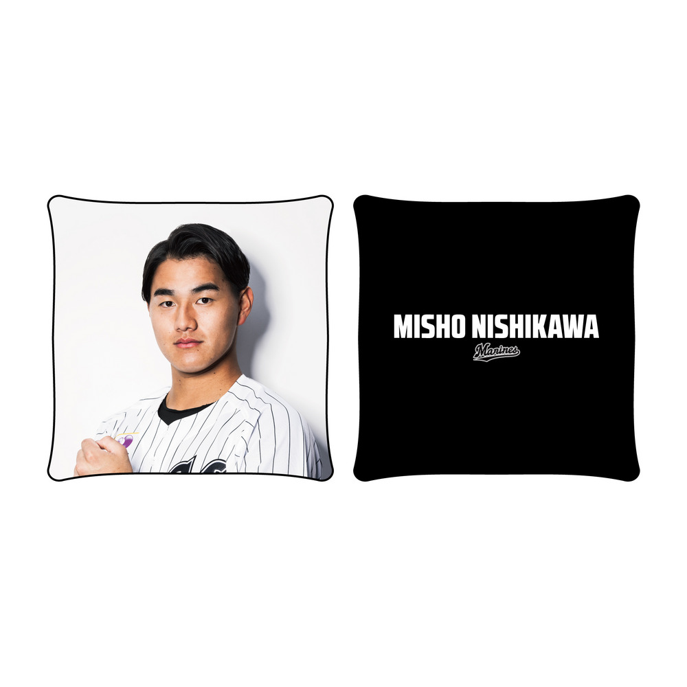 全選手展開 2026FANBOOK スクエアクッション/マリーンズオンライン