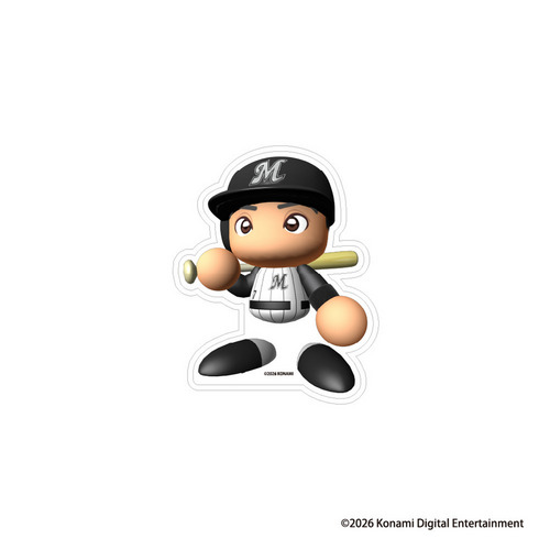 全選手展開 パワプロ&times;マリーンズ ワッペン(選手キャラクター) 詳細画像 1カラー 1