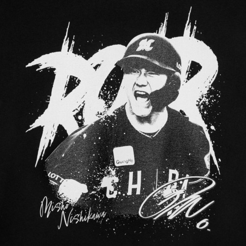 ROAR DESIGN 6西川 Tシャツ 詳細画像 ブラック 6