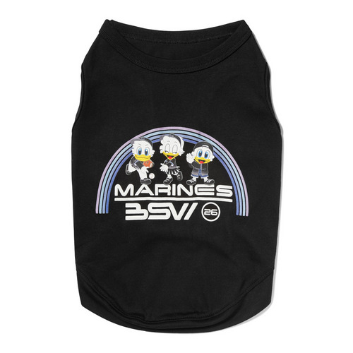 BSWドッグウェア　プリントTシャツ 詳細画像 ブラック 1