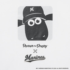 ひつじのショーン&times;MARINES スクエアプリントTシャツ 詳細画像