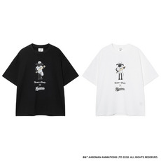 ひつじのショーン×MARINES プリントTシャツ/バッター