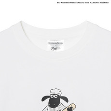 ひつじのショーン&times;MARINES プリントTシャツ/バッター 詳細画像
