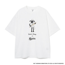 ひつじのショーン&times;MARINES プリントTシャツ/バッター 詳細画像
