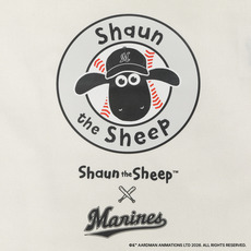 ひつじのショーン&times;MARINES 巾着/サークルロゴ 詳細画像