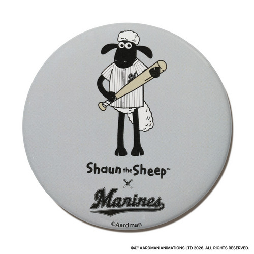 ひつじのショーン&times;MARINES シークレット缶バッジ 詳細画像 1カラー 3