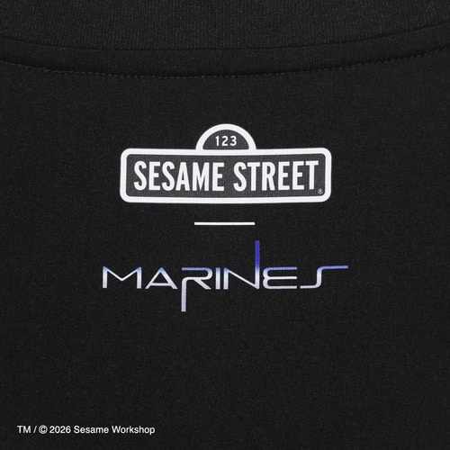 セサミストリート&times;MARINES 半袖Tシャツ/Mロゴ 詳細画像 ホワイト 14