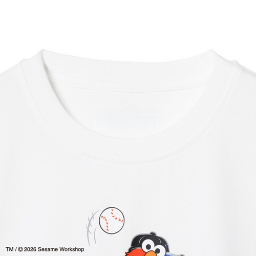 セサミストリート&times;MARINES 半袖Tシャツ/Mロゴ 詳細画像 ホワイト 3