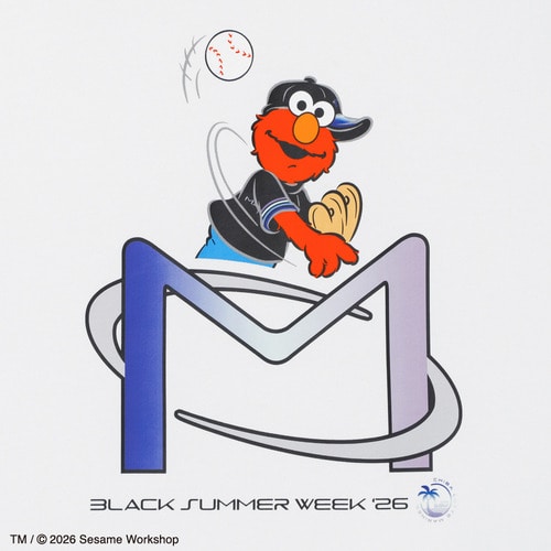 セサミストリート&times;MARINES 半袖Tシャツ/Mロゴ 詳細画像 ホワイト 6