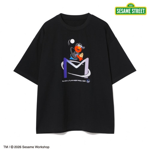 セサミストリート&times;MARINES 半袖Tシャツ/Mロゴ 詳細画像 ホワイト 8