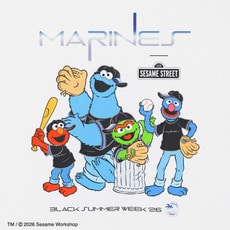 セサミストリート&times;MARINES 半袖Tシャツ/MARINES 詳細画像