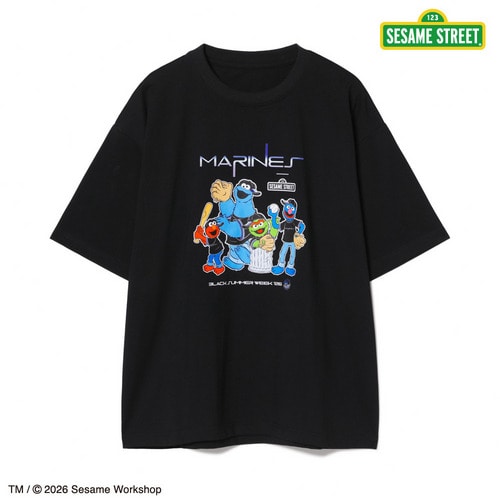 セサミストリート&times;MARINES 半袖Tシャツ/MARINES 詳細画像 ホワイト 7