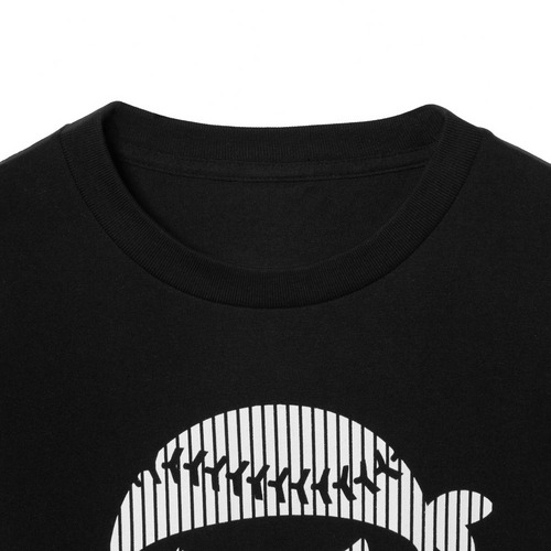 MARINES&times;PITCHING NINJA半袖Tシャツ（ストライプ） 詳細画像 ブラック 3