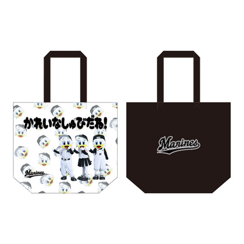 ふわふわ応援ことば トートバッグ(マスコット集合) 詳細画像 1カラー 1