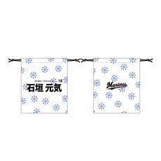 全選手展開 マンスリー総柄巾着(花火Ver.)