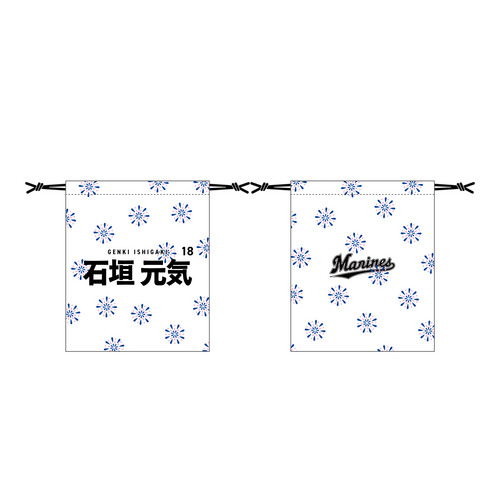 全選手展開 マンスリー総柄巾着(花火Ver.) 詳細画像 1カラー 1