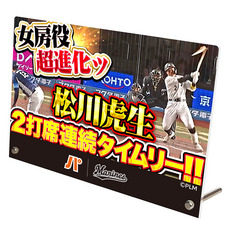 2026(3月) パ・リーグTV×マリーンズコラボ　サムネイルデザイン アクリルパネル