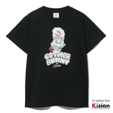 エスターバニー&times;MARINES クリームバニー半袖Tシャツ 詳細画像