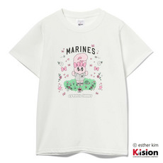 エスターバニー&times;MARINES リボンバニー半袖Tシャツ 詳細画像