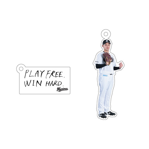 MONTHLY PLAYERS (Aug.) ２連ワイヤーアクリルキーホルダー 詳細画像 1カラー 1