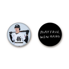 MONTHLY PLAYERS (Aug.) 缶バッジ2個セット