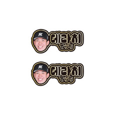 20選手展開 コリアンネオン風シール2枚セット 詳細画像