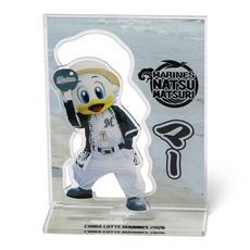 マリーンズ夏祭2026 実写マスコット背景付きアクリルスタンド マーくん