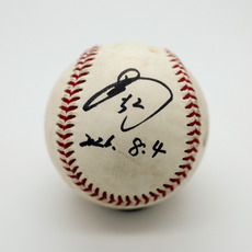益田直也投手 通算250セーブ記念　ヒーロー試合球B