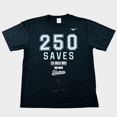 益田直也投手 通算250セーブ記念　Tシャツ(選手着用モデル) A