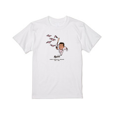 角中勝也選手引退メモリアル Tシャツ(選手イラスト)