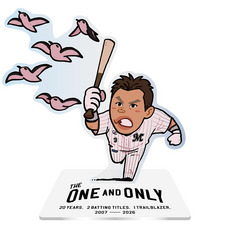 角中勝也選手引退メモリアル アクリルスタンド(選手イラスト)