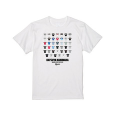 角中勝也選手引退メモリアル Tシャツ(歴代ユニホーム)