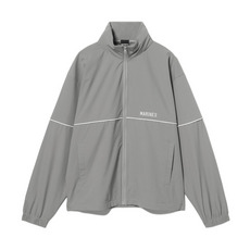 パイピング切替ハイネックフルZIPジャケット