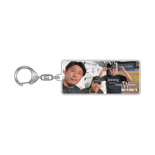 2026ベストシーン 選手セルフィーアクリルキーホルダー(8.9vsB) 詳細画像 1カラー 1
