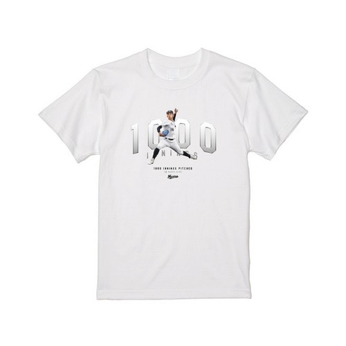 小島和哉投手 通算1000投球回記念 Tシャツ 詳細画像 ホワイト 1