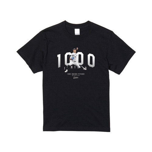 小島和哉投手 通算1000投球回記念 Tシャツ 詳細画像 ブラック 1