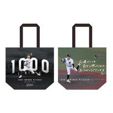 小島和哉投手 通算1000投球回記念 トートバッグ