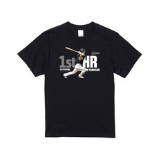 山﨑剛選手 移籍後初ホームラン記念 Tシャツ 詳細画像