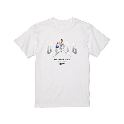益田直也投手 800試合登板記念 Tシャツ 詳細画像 ホワイト 1