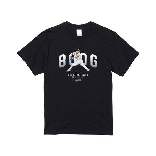 益田直也投手 800試合登板記念 Tシャツ 詳細画像 ブラック 1