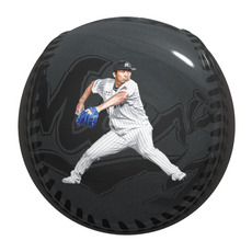 益田直也投手 800試合登板記念 ピクチャーボール 詳細画像